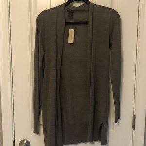Ann Taylor open front cardigan